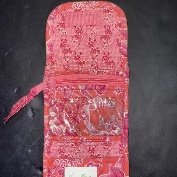 Vintage Vera Bradley Pink Hope Toile Cards Cuties Retired Tri-Fold Wallet - Picture 4 of 10